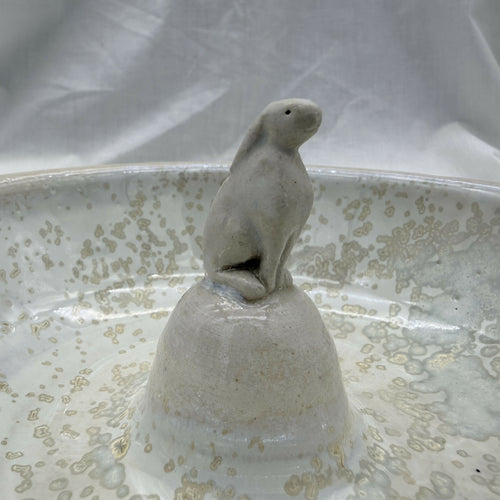 Bol à eau pour chat, lapin blanc | EMPREINTES Paris - EMPREINTES Paris