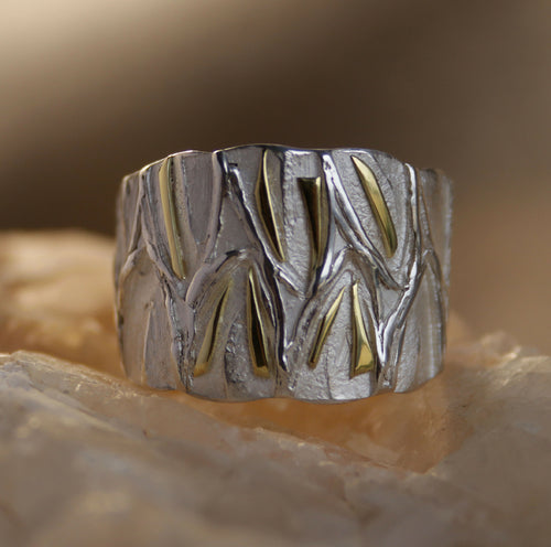 bague_petales_iv_piece_unique_t60_en_argent_pur_et_or_sol_billeke copie | EMPREINTES Paris - EMPREINTES Paris