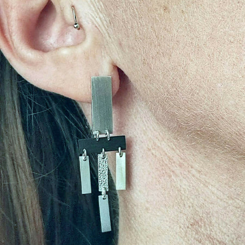 Boucles d'oreilles fragments Klimtés | EMPREINTES Paris - EMPREINTES Paris