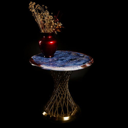 Table basse GALAXY BLEUE | EMPREINTES Paris - EMPREINTES Paris