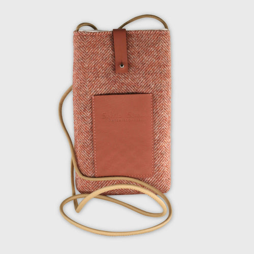 saccoche_telephone_et_cb_en_tweed_terre_de_sienne_sylvie_strohl copie | EMPREINTES Paris - EMPREINTES Paris