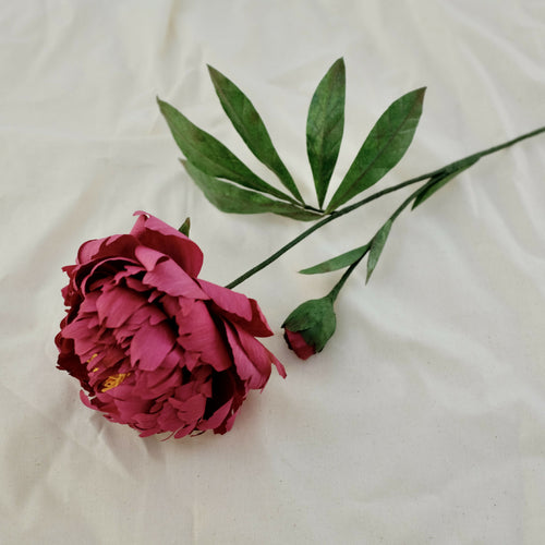 Pivoine rose en papier | EMPREINTES Paris - EMPREINTES Paris