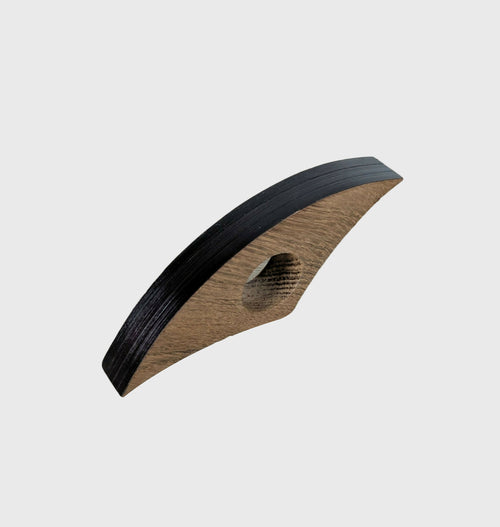 Bague de lecture avec Marqueterie de Paille Noire | EMPREINTES Paris - EMPREINTES Paris