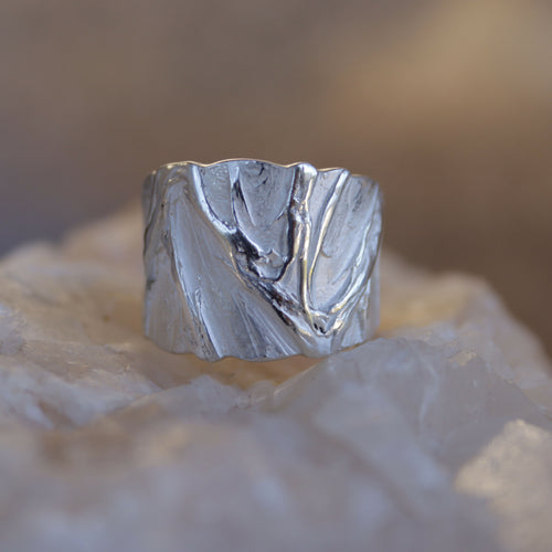 bague_ecorce_iii_piece_unique_t49_en_argent_pur_sol_billeke copie | EMPREINTES Paris - EMPREINTES Paris