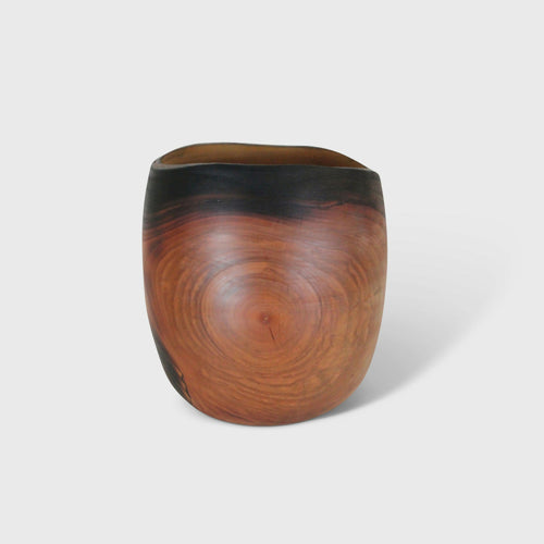 Pot en cerisier brûlé - Collection bois vert | EMPREINTES Paris - EMPREINTES Paris