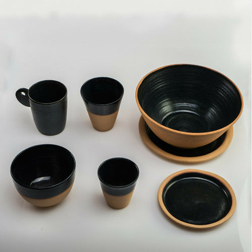 Sarlat noir Tasse à thé | EMPREINTES Paris - EMPREINTES Paris