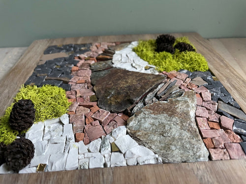 tableau_bois_mosaique_strobile_guislaine_carrier copie | EMPREINTES Paris - EMPREINTES Paris