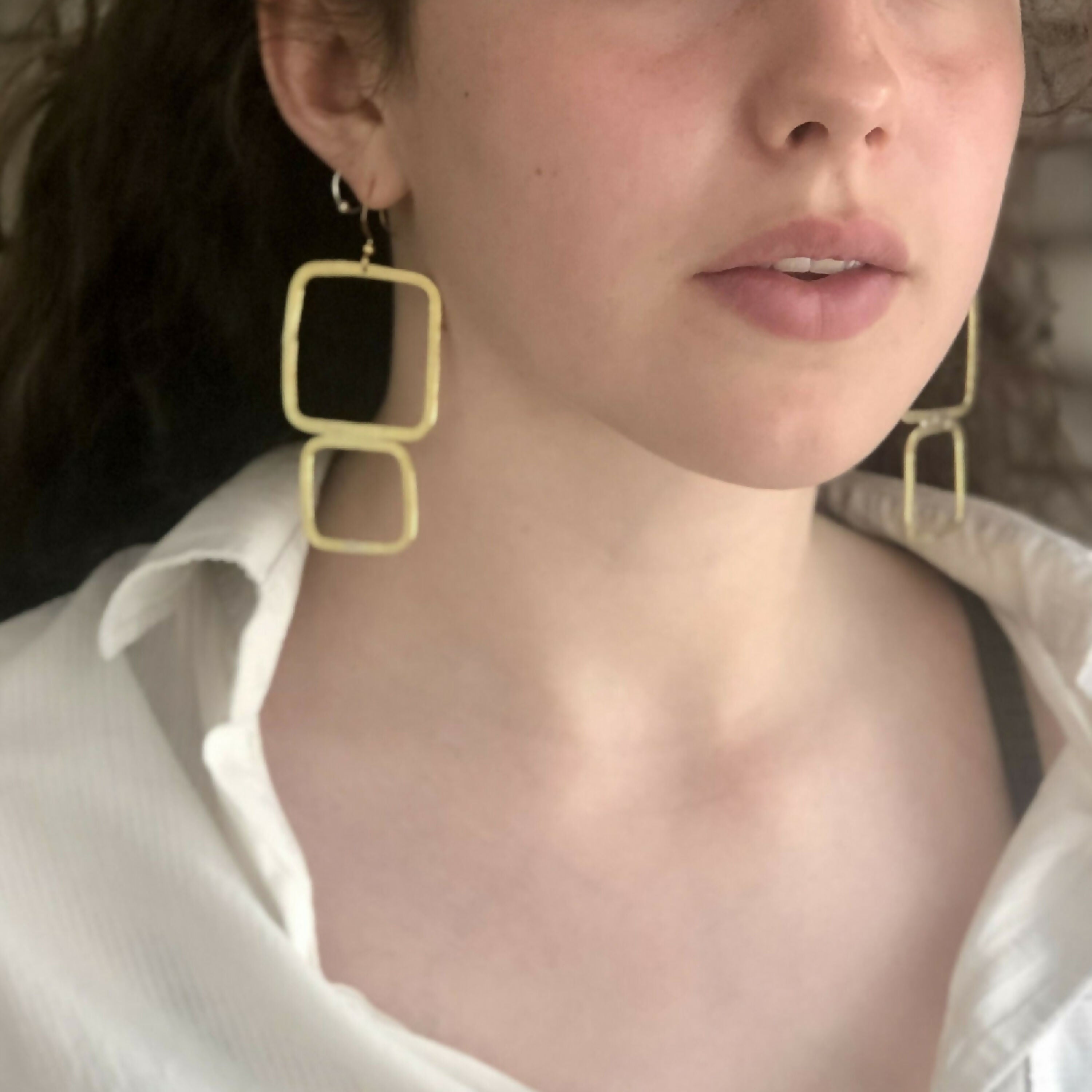 Boucles câlin de carrés - atelier lor copie | EMPREINTES Paris