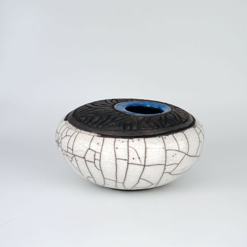 Vase Raku Craquelé | EMPREINTES Paris - EMPREINTES Paris