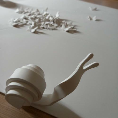 Sculpture murale Le rêve du papillon... l'origine | EMPREINTES Paris - EMPREINTES Paris