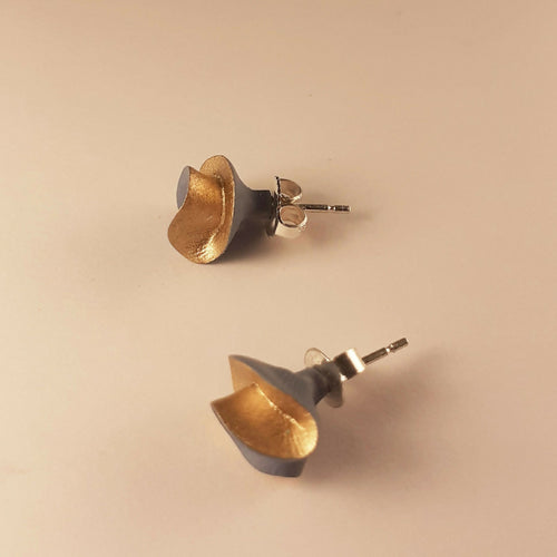 boucles_doreilles_synergie_bleu_lavande_et_or_aurelie_lejeune copie | EMPREINTES Paris - EMPREINTES Paris