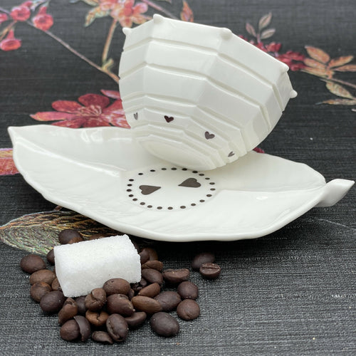 Petit Cœur tasse à café 14 - Service Parapluie - serena ilari copie | EMPREINTES Paris - EMPREINTES Paris