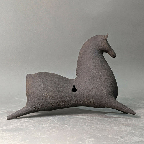 Sculpture Murale Mini Cheval III Noir 2 | EMPREINTES Paris - EMPREINTES Paris