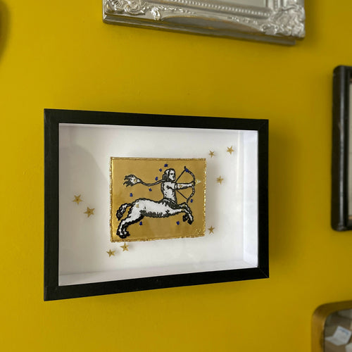 Tableau brodé SAGITTARIUS | EMPREINTES Paris - EMPREINTES Paris