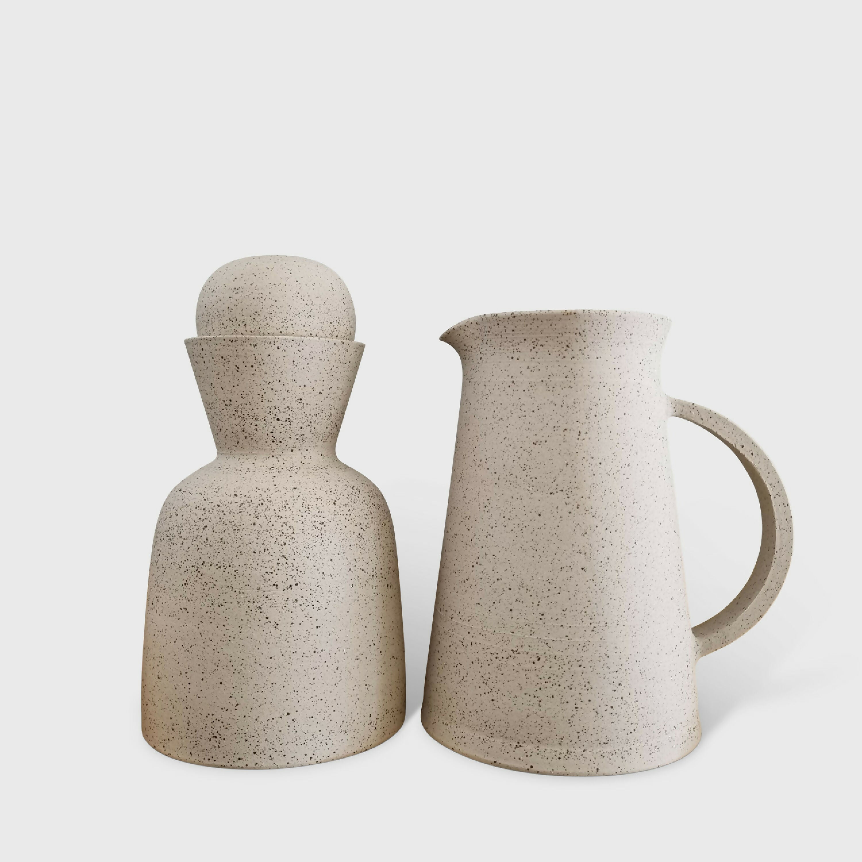 ensemble_pichet_et_carafe_douce_ceramique | EMPREINTES Paris