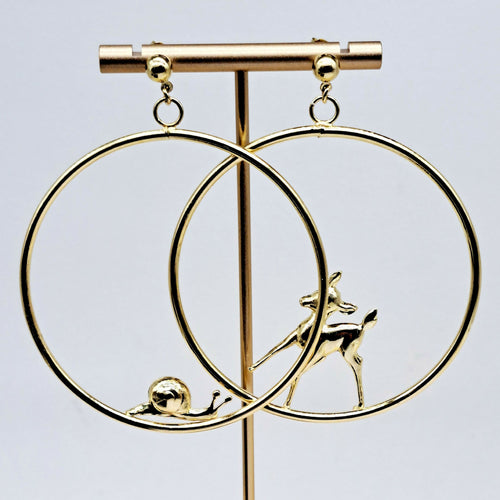 boucles_doreilles_biche_en_laiton_dore_thierry_dhaine copie | EMPREINTES Paris - EMPREINTES Paris