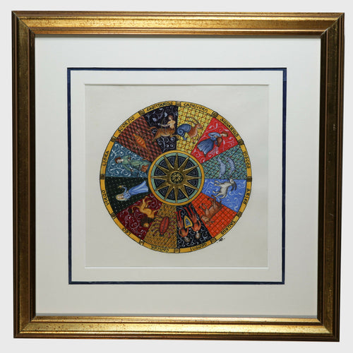 Enluminure Zodiaque | EMPREINTES Paris - EMPREINTES Paris