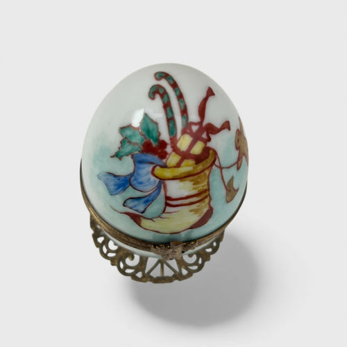 Boite à musique de Noël chaussette de la cheminée | EMPREINTES Paris - EMPREINTES Paris