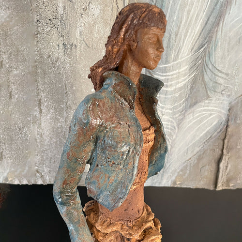 Sculpture Spartiate céramique | EMPREINTES Paris - EMPREINTES Paris