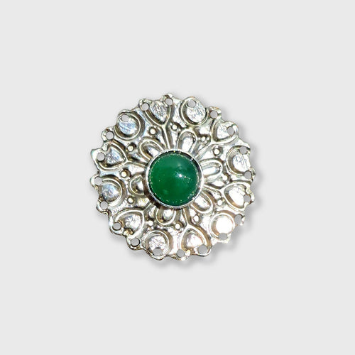 Bague argent agate verte | EMPREINTES Paris - EMPREINTES Paris