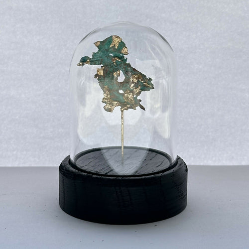 Mini globe TRÉS[OR]S - Flaque patinée | EMPREINTES Paris - EMPREINTES Paris