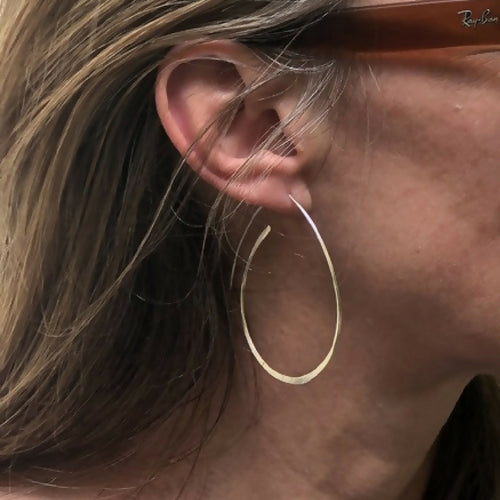 boucle goutte argent - atelier lor copie | EMPREINTES Paris - EMPREINTES Paris