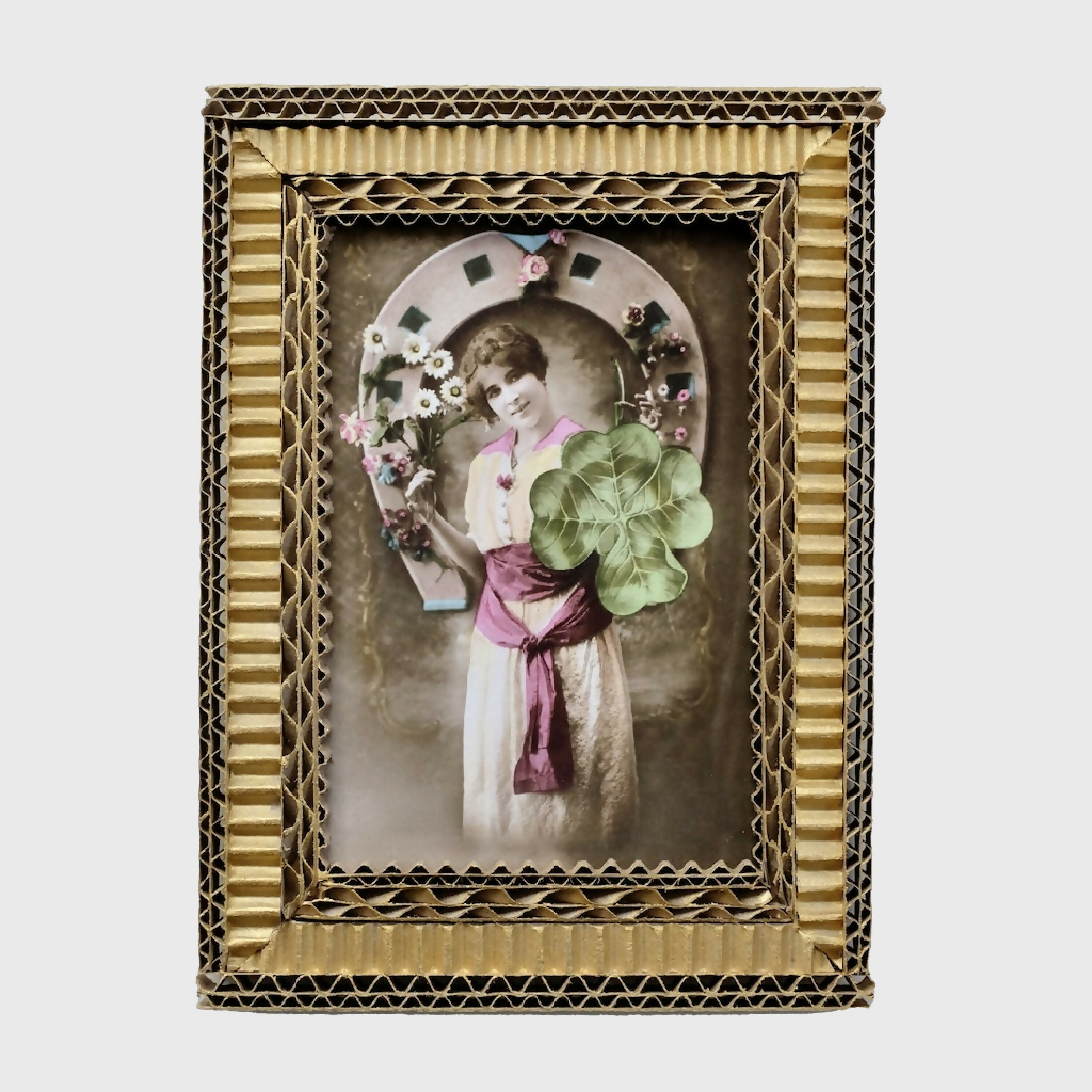 Cadre/ carte-postale Les porte-bonheurs | EMPREINTES Paris