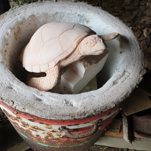 sculpture_de_tortue_en_raku_cuivre_mat_sara_grace_wevill copie | EMPREINTES Paris - EMPREINTES Paris