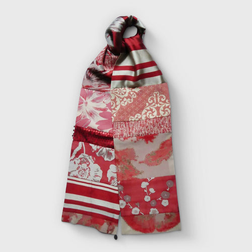 Écharpe bijou- Précieux rouge | EMPREINTES Paris - EMPREINTES Paris