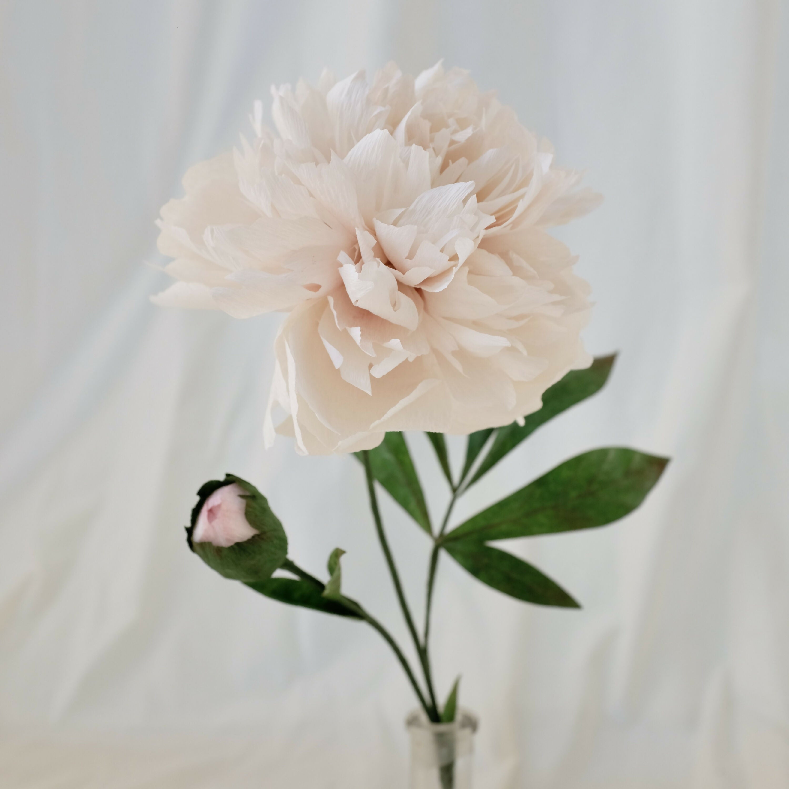 Pivoine blanche en papier | EMPREINTES Paris