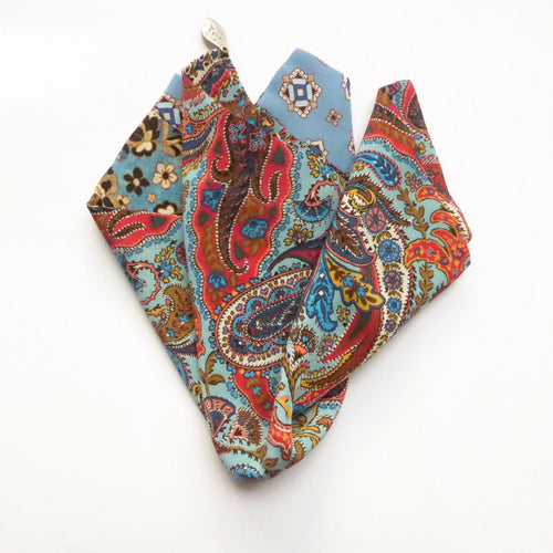 pochette_soie_homme_mosaique_cachemire_blue_maya_hochman copie | EMPREINTES Paris - EMPREINTES Paris