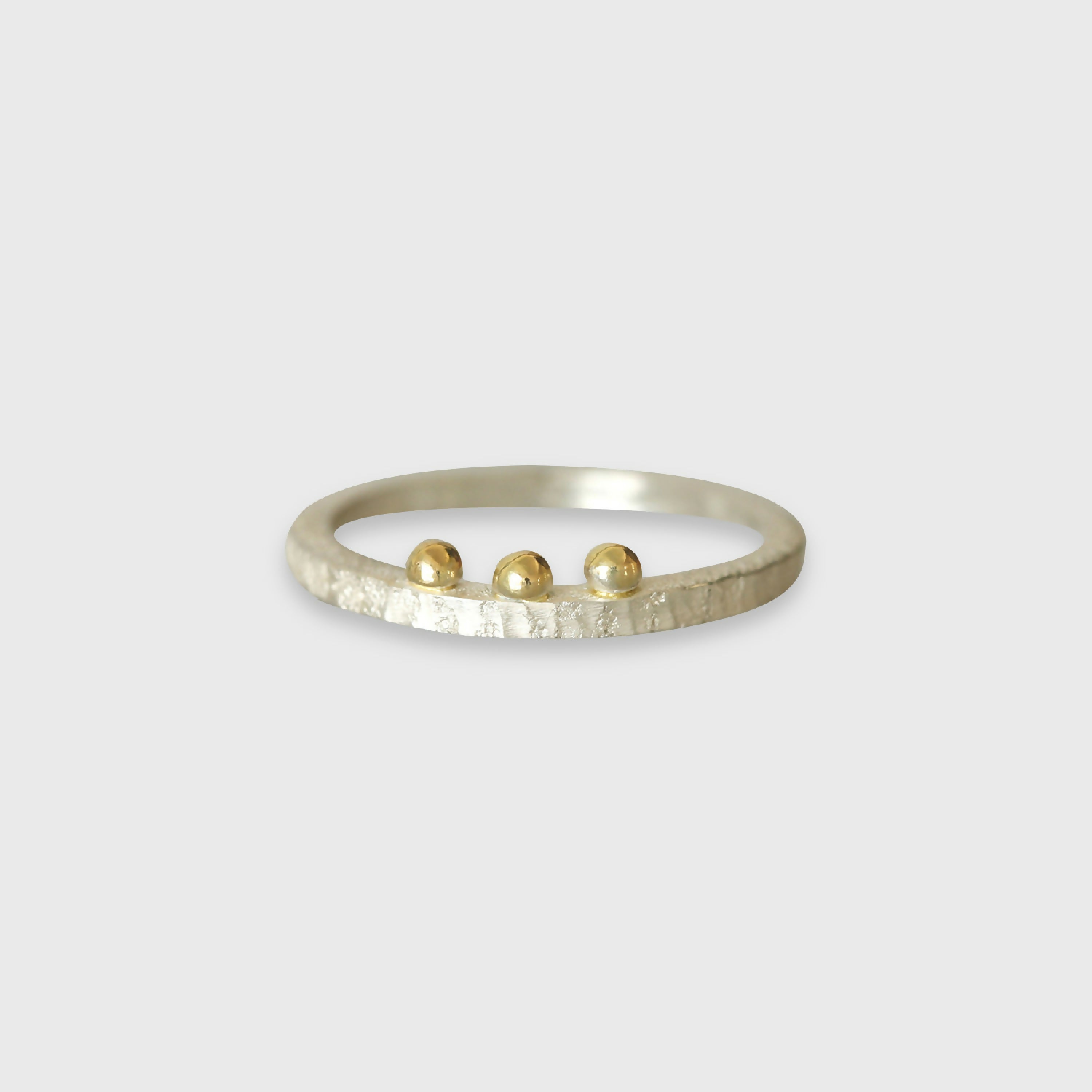 bague_granae_argent_et_or_18k_criska copie | EMPREINTES Paris