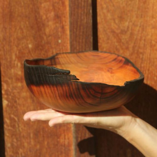 Bol en cerisier brûlé - Collection bois vert | EMPREINTES Paris - EMPREINTES Paris