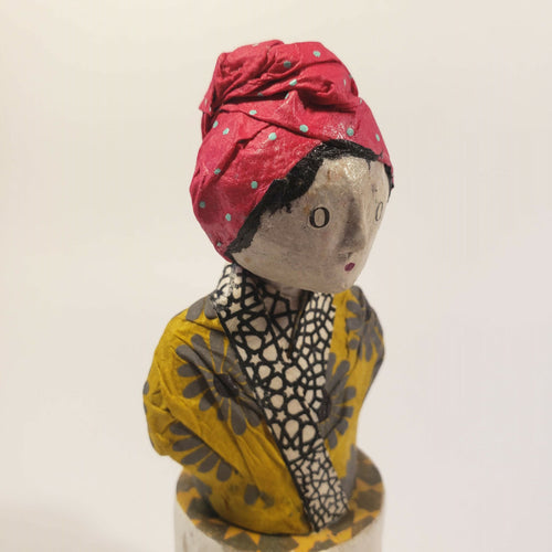 Sculpture papier Elle est mignonne | EMPREINTES Paris - EMPREINTES Paris