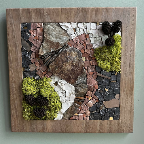 tableau_bois_mosaique_strobile_guislaine_carrier copie | EMPREINTES Paris - EMPREINTES Paris