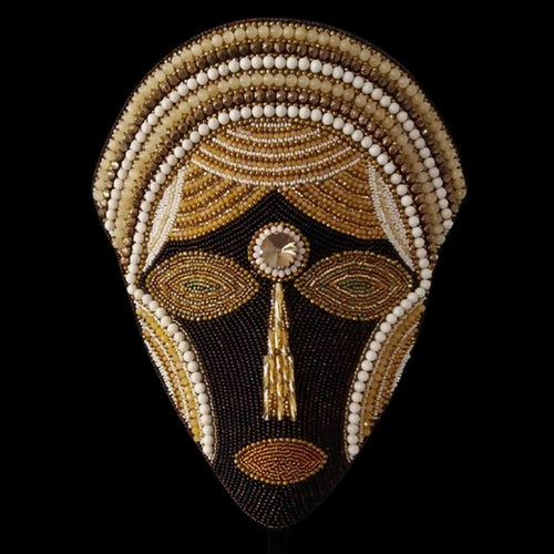 Sculpture textile brodée - Masque 45 | EMPREINTES Paris - EMPREINTES Paris