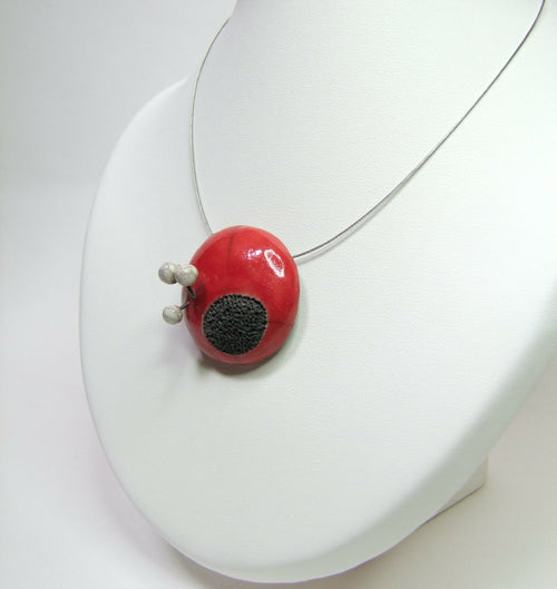 Collier Miro rouge | EMPREINTES Paris - EMPREINTES Paris