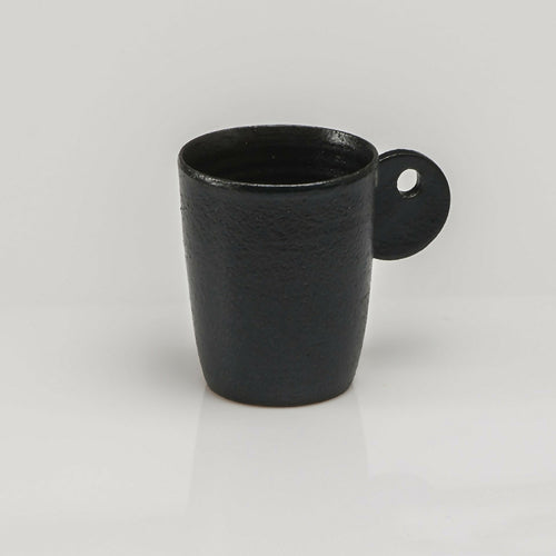 Sarlat noir Mug avec anse ronde | EMPREINTES Paris - EMPREINTES Paris