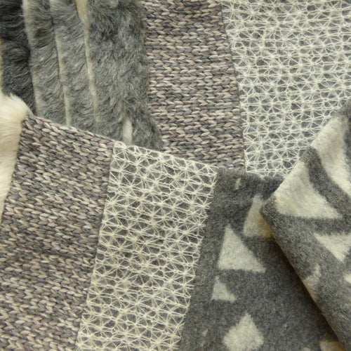 Écharpe hivernale - gris glacier | EMPREINTES Paris - EMPREINTES Paris