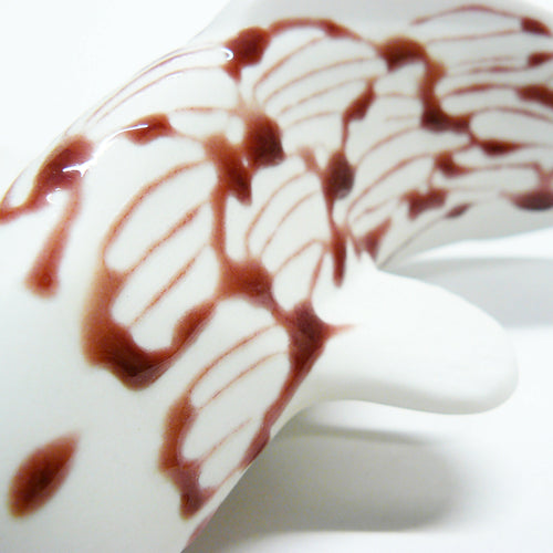 Sculpture Poisson bordeau | EMPREINTES Paris - EMPREINTES Paris