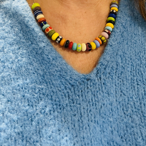 collier_en_perles_de_verre_colore_sidonie_caille_silice_creation copie | EMPREINTES Paris - EMPREINTES Paris
