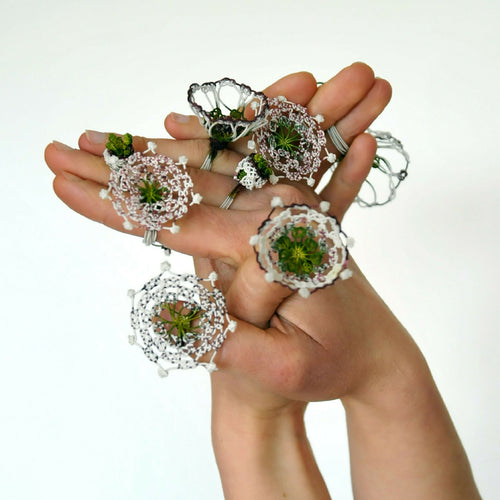 Bague en soie trèfle | EMPREINTES Paris - EMPREINTES Paris