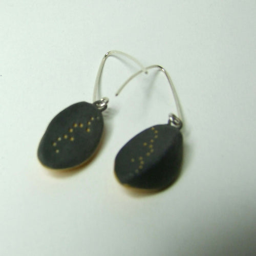 Boucles d'oreilles Lune jaune | EMPREINTES Paris - EMPREINTES Paris