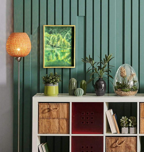 Œuvre murale -Plateau de table Lac de Bethmale | EMPREINTES Paris - EMPREINTES Paris