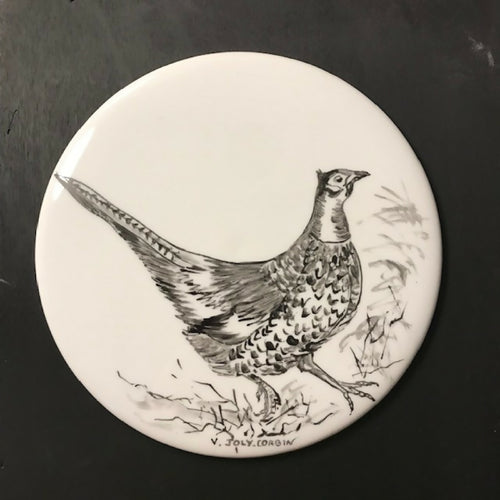 tableau_de_porcelaine_faisan_veronique_joly_corbin copie | EMPREINTES Paris - EMPREINTES Paris