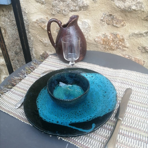 Assiette lagon III | EMPREINTES Paris - EMPREINTES Paris