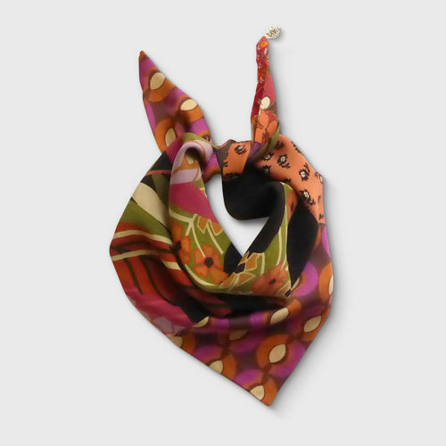 Foulard pointe soie- flower dot | EMPREINTES Paris - EMPREINTES Paris