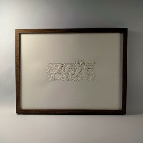 Estampe d'art - La Course II - Version rehausse de dorure | EMPREINTES Paris - EMPREINTES Paris