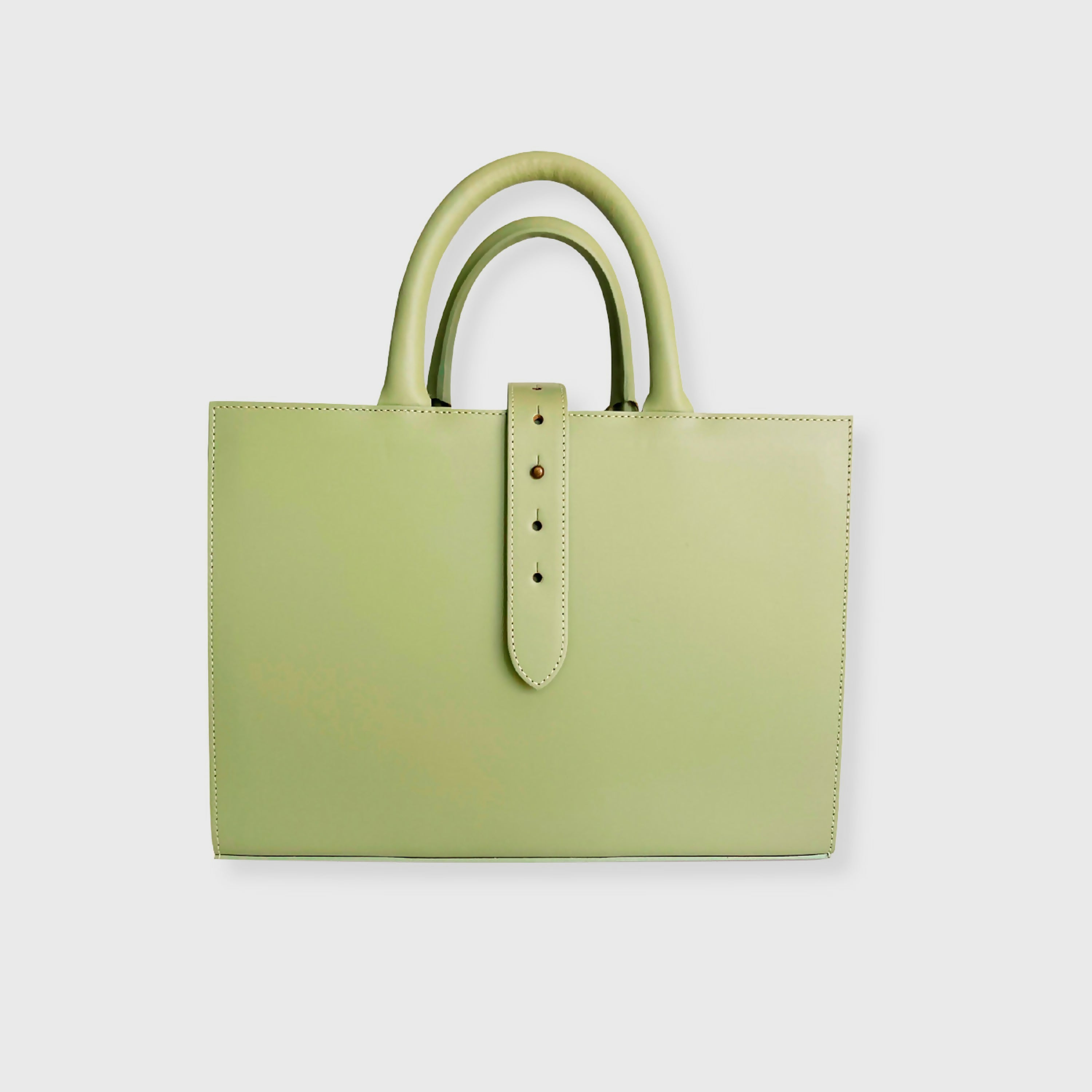 porte_revues_en_cuir_vert_lichen_midipy copie | EMPREINTES Paris