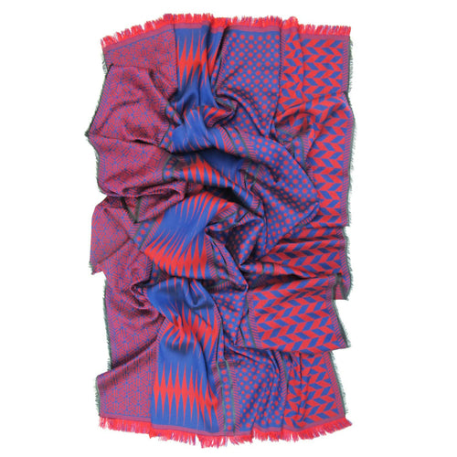 echarpe_maxi_laine_soie_marine_rouge_planetarium_sophie_guyot_soieries copie | EMPREINTES Paris - EMPREINTES Paris